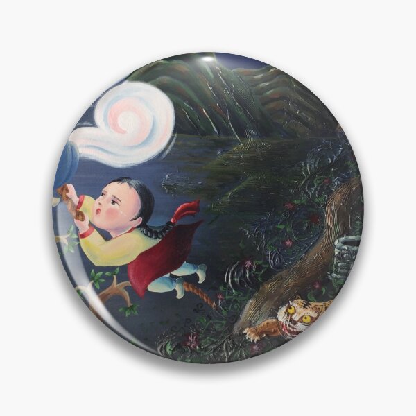 Item preview, Korean Folktale - THE BROTHER AND THE SISTER WHO BECAME THE SUN AND THE MOON designed and sold by Kate Hyunsu Cho.