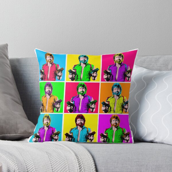 Item preview, Chuck Norris Andy Warhol inspiró Pop Art 3x3 designed and sold by fastandre.