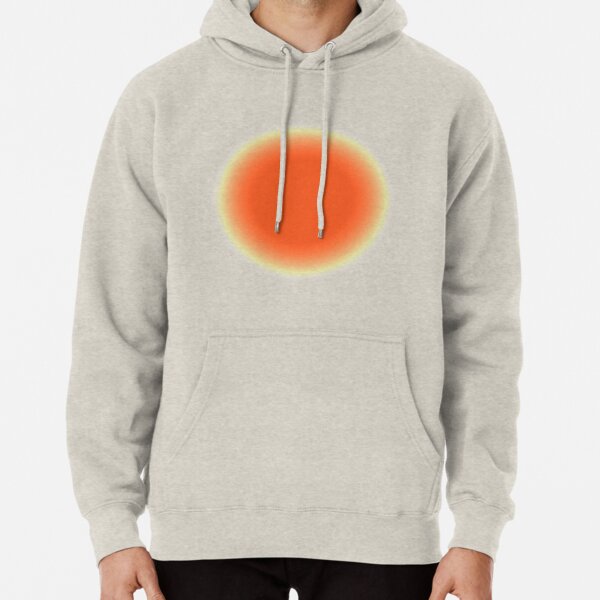 pale orange hoodie