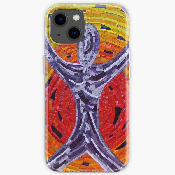 Growth Mosaic by Sue Kershaw iPhone Soft Case