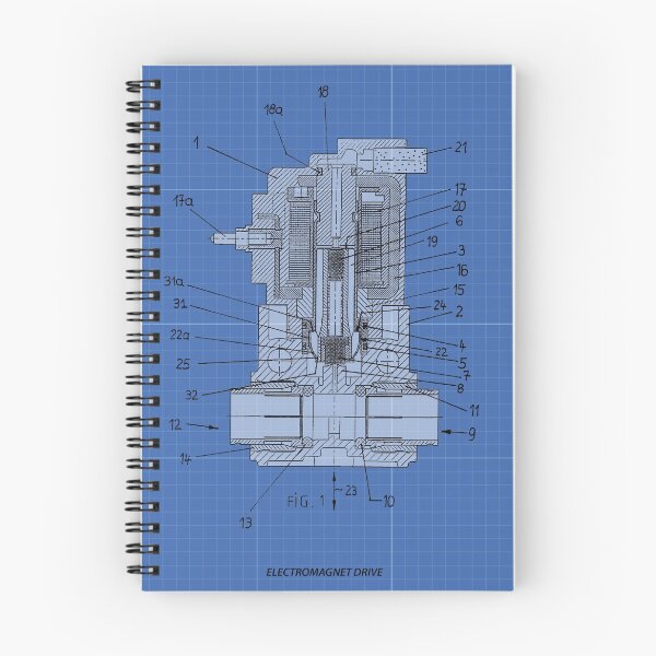 Item preview, 1-Electromagnet drive Patent designed and sold by drawspots.