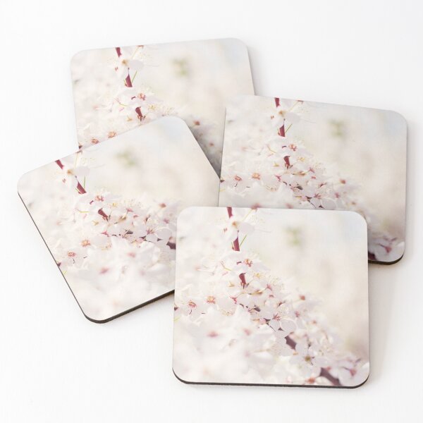 Item preview, White cherry flowers designed and sold by lena-maximova.