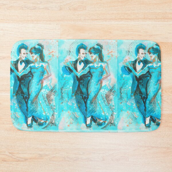 Item preview, Blue and Orange Abstract Dancers designed and sold by Kyleacharisse.