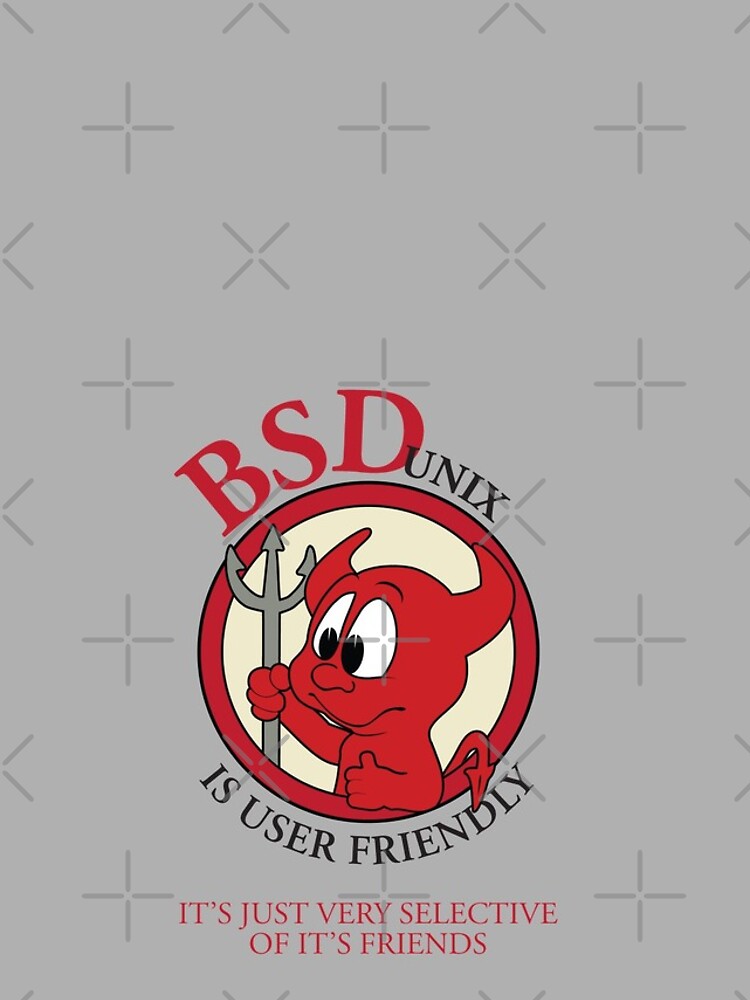 BSD Unix is User FriendlyIt's Just Very Selective of It's Friends |  iPhone Case