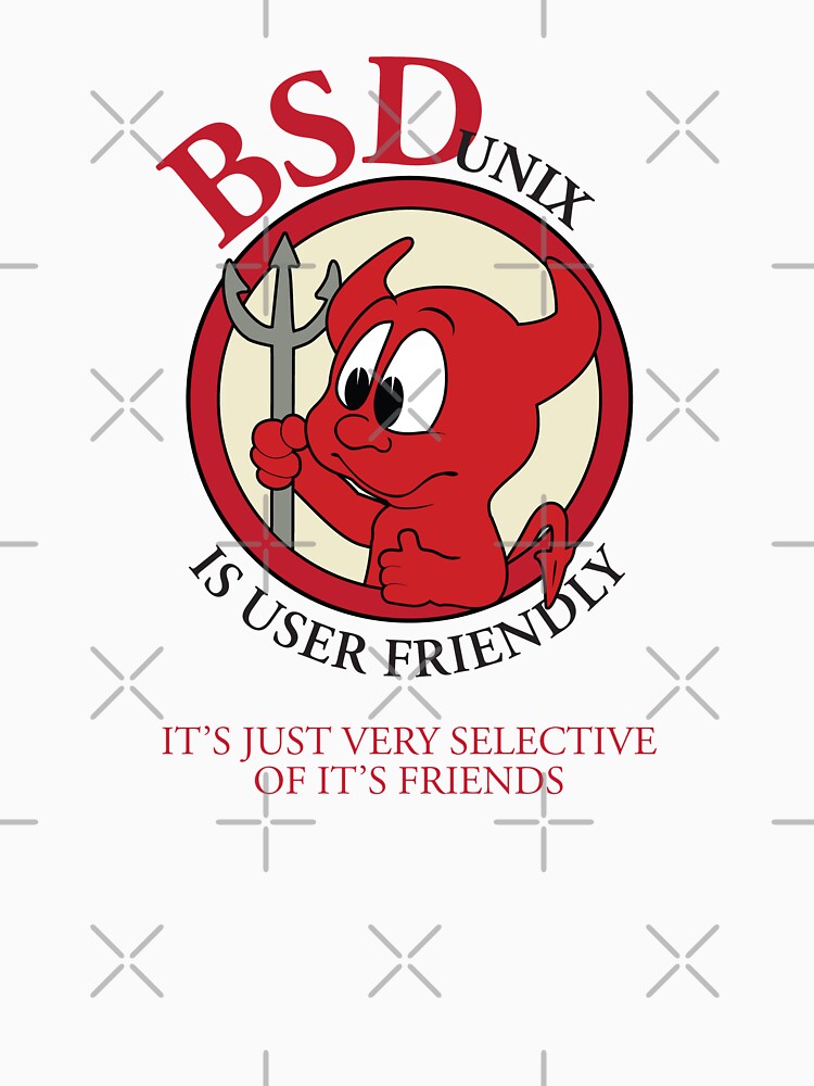 BSD Unix is User FriendlyIt's Just Very Selective of It's Friends |  Pullover Hoodie