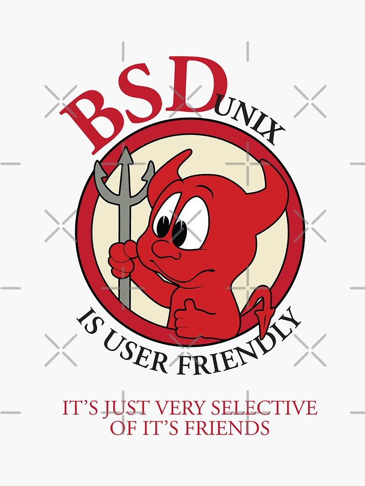 BSD Unix is User FriendlyIt's Just Very Selective of It's Friends |  iPhone Case