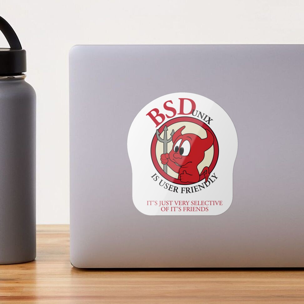 BSD Unix is User FriendlyIt's Just Very Selective of It's Friends | Tote  Bag