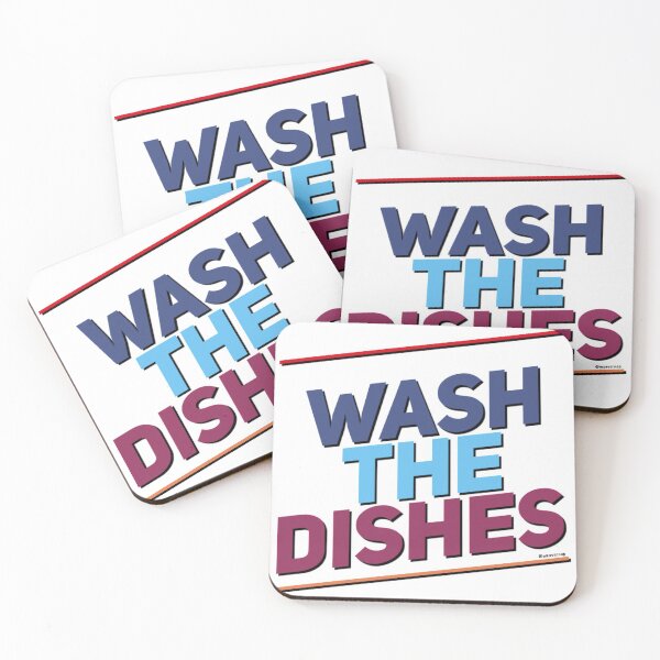 Item preview, Wash The Dishes designed and sold by weavernap.