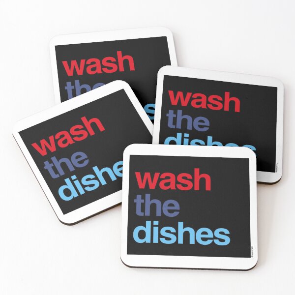 Item preview, Wash The Dishes designed and sold by weavernap.