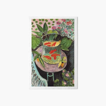 Henri Matisse Goldfish 1911, Goldfishes Artwork, Men, Women, Youth Art Board Print