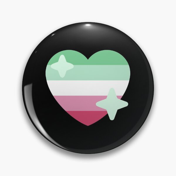 Item preview, Abrosexual Sparkle Heart designed and sold by Aroaes.