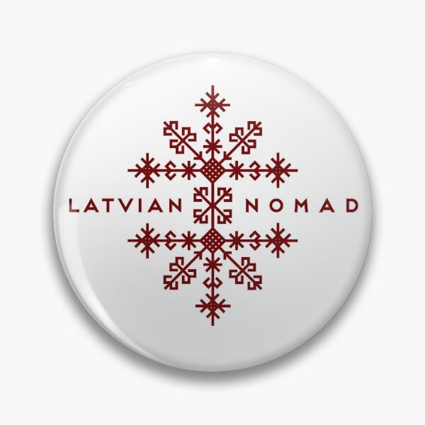 Item preview, Latvian Nomad -  red designed and sold by Ilze Lucero.