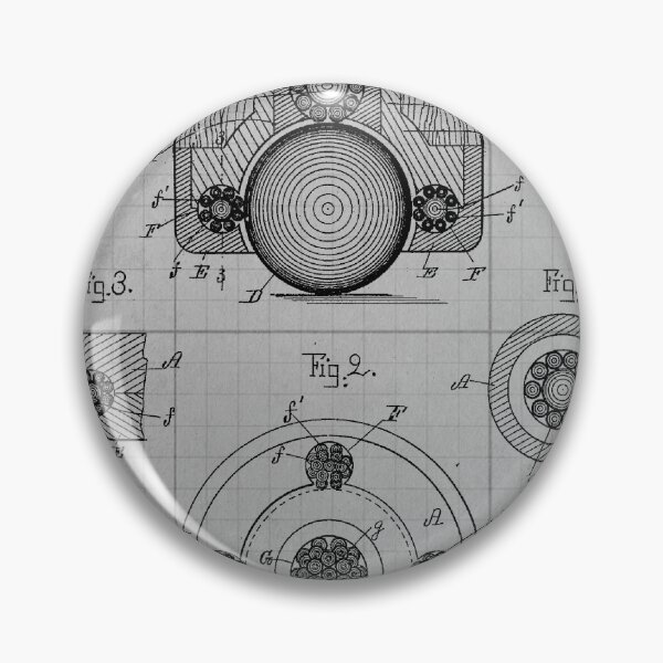 Item preview, 47 8 Ball Caster Patent Year 1895 Vintage Print Light Grey designed and sold by drawspots.