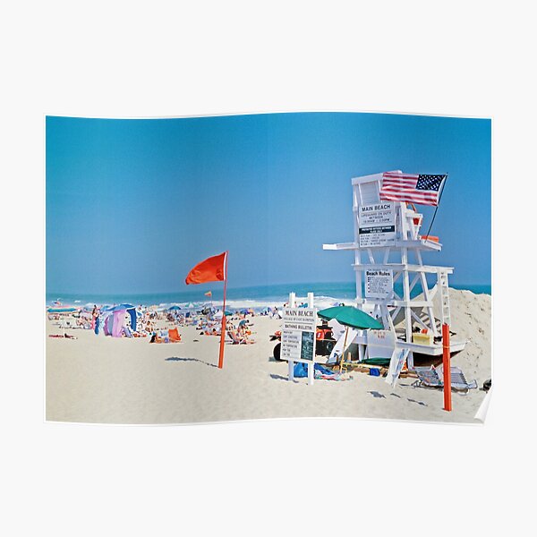 Hamptons Beach Poster