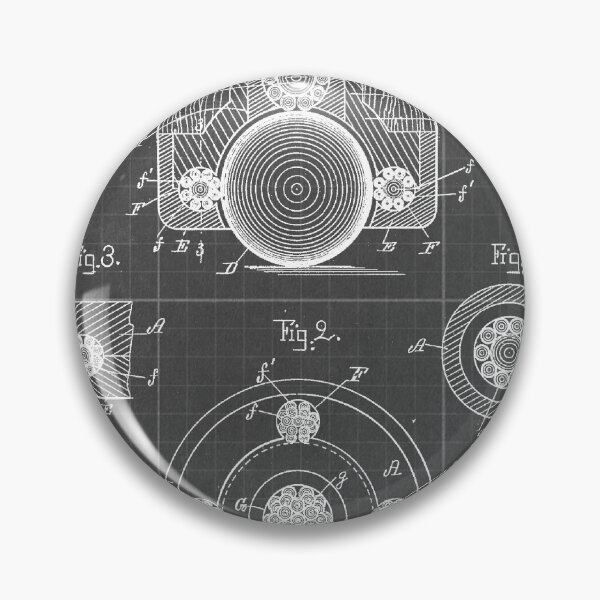 Item preview, 47 4 Ball Caster Patent Year 1895 Vintage Print Grey Blueprint designed and sold by drawspots.