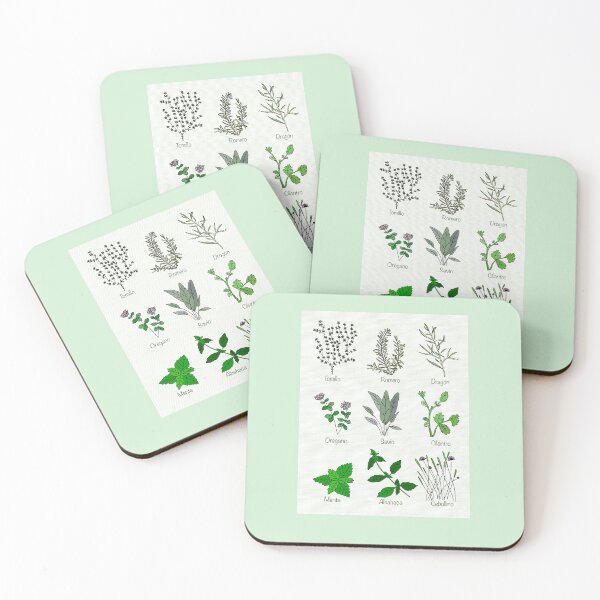 Item preview, Hierbas de cocina - kitchen herbs designed and sold by AtelierAdriana.