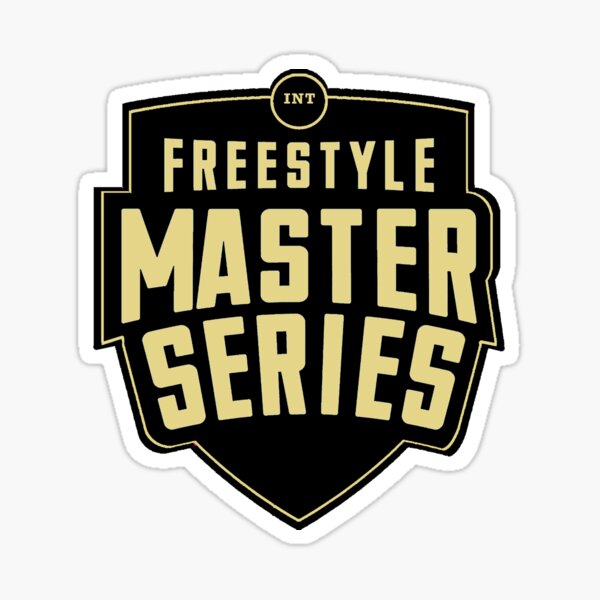 FMS INTERNACIONAL - Freestyle Master Series - Logo oficial Pegatina