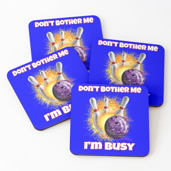 Item preview, Don't Bother Me I'm Busy Bowling Strikes And Spares designed and sold by fantasticdesign.