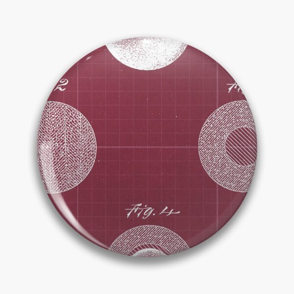 Item preview, Copy of 50 2 Tenpin Ball Vintage Patent Year 1897 Classic Game Red Blueprint designed and sold by drawspots.