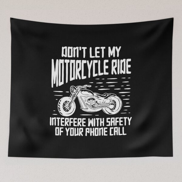 Item preview, Don't Let Motorcycle Ride Interfere Sarcasm Gift designed and sold by haselshirt.