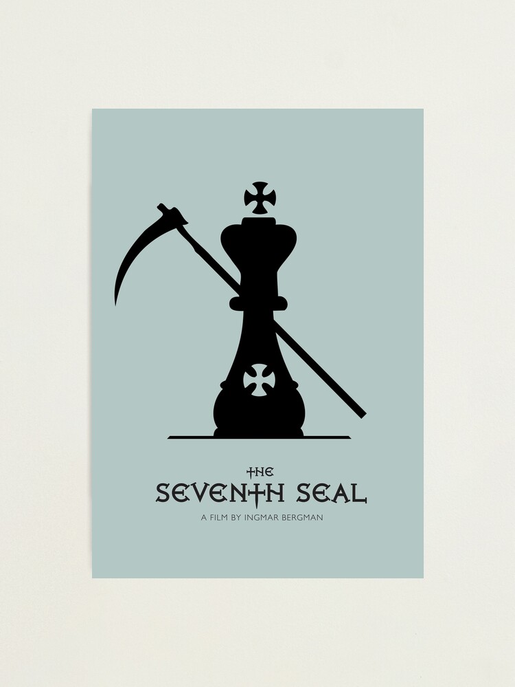 Alternate view of The Seventh Seal - Alternative Movie Poster Photographic Print