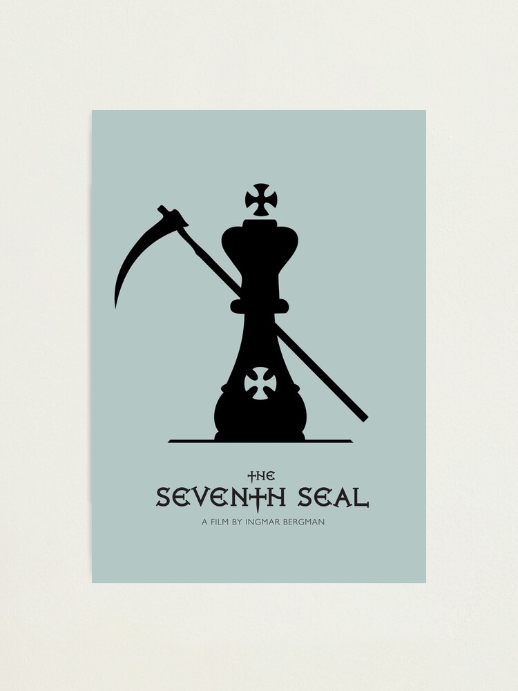 Alternate view of The Seventh Seal - Alternative Movie Poster Photographic Print
