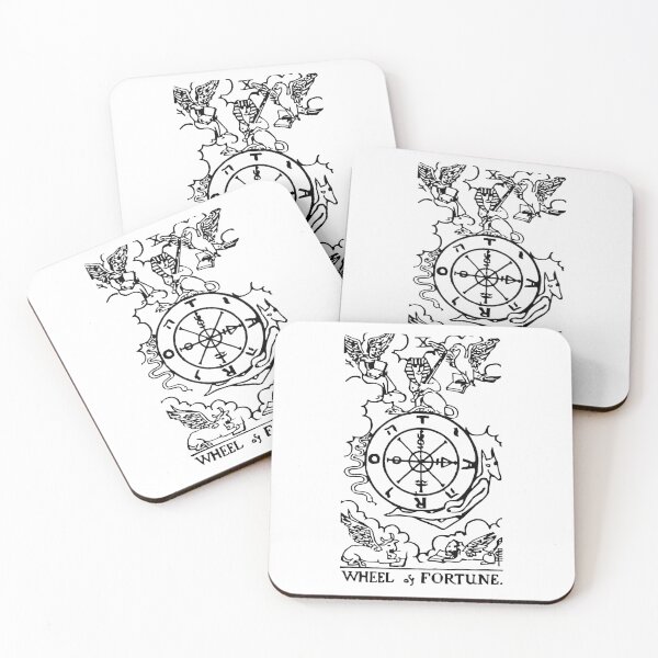 Item preview, Wheel of Fortune tarot card deck  designed and sold by Michallandsberg.
