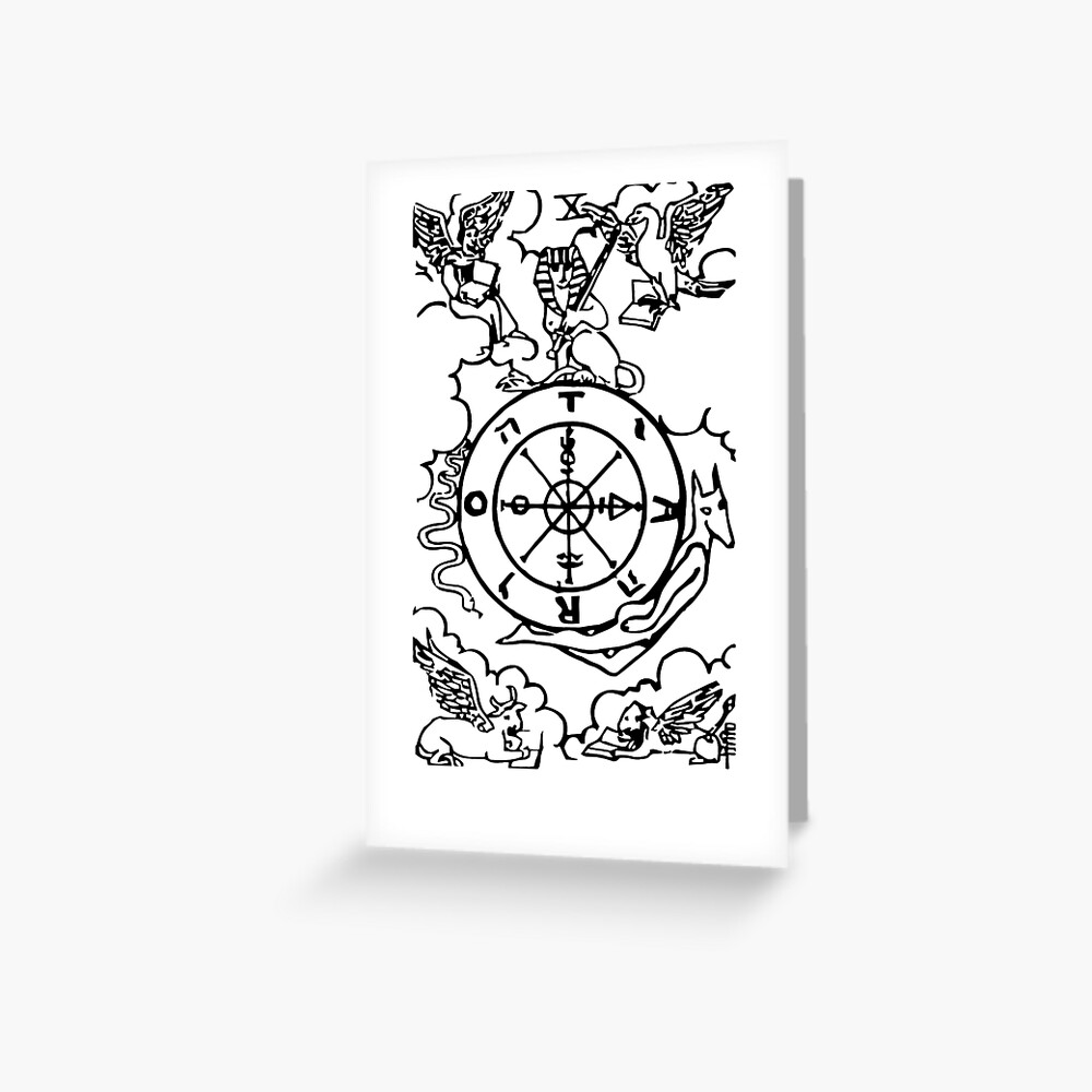 PhantomRin on Twitter Tarot10The Wheel of Fortune WheelOfFortune  magic deity guy tattoos gold fortune art illustration original  httpstcocDB5axbjLM  Twitter