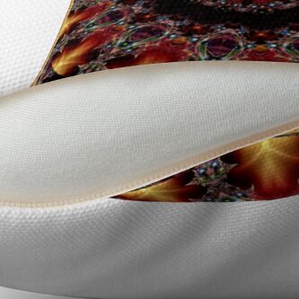 Alternate view of Krazy Kaleidoscope 1010 Throw Pillow