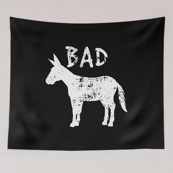 Item preview, Bad Ass Funny Donkey Rude Party Sarcasm Gift designed and sold by haselshirt.