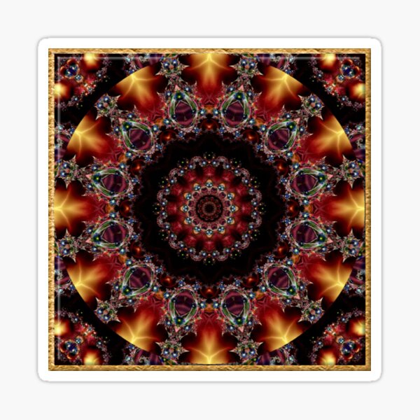 Krazy Kaleidoscope 1010 Sticker