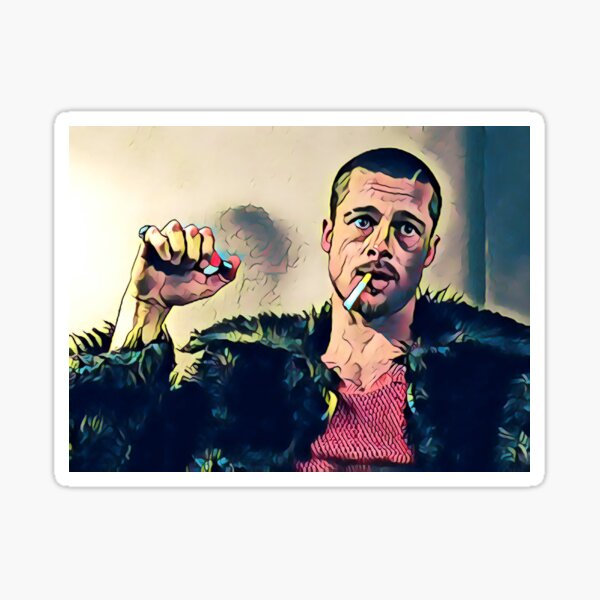 Fight Club Tyler Durden Sticker