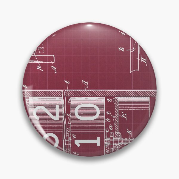 Item preview, 51 2 Pool Game Counter Old Patent Year 1897 Sheet 2 Red Blueprint designed and sold by drawspots.