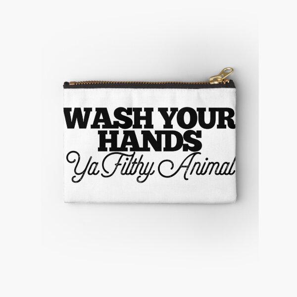 Item preview, Wash Your Hands Ya Filthy Animal Funny Bathroom Toilet Joke Sign designed and sold by Astrogearstore.