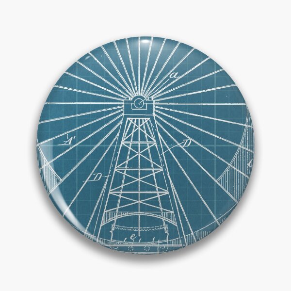 Item preview, 54 3 Amusement Wheel Patent Year 1897 Sheet 1 Green Blueprint designed and sold by drawspots.