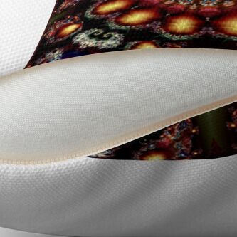 Alternate view of Krazy Kaleidoscope 1011 Throw Pillow