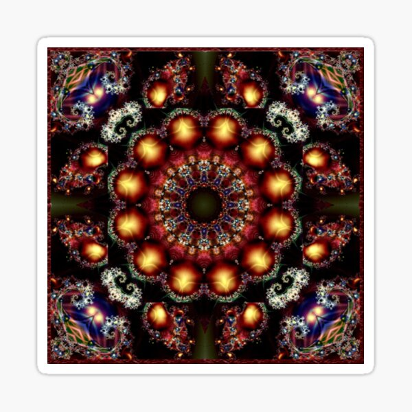 Krazy Kaleidoscope 1011 Sticker