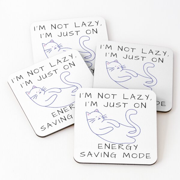 Item preview, Lazy Cat Sticker designed and sold by PartridgeDesign.