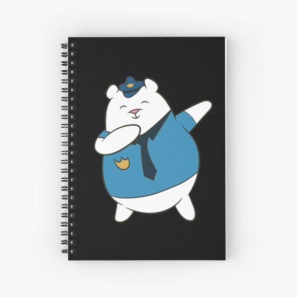 Police officer - polar bear, DAB, dabben, dabbing, Spiral Notebook
