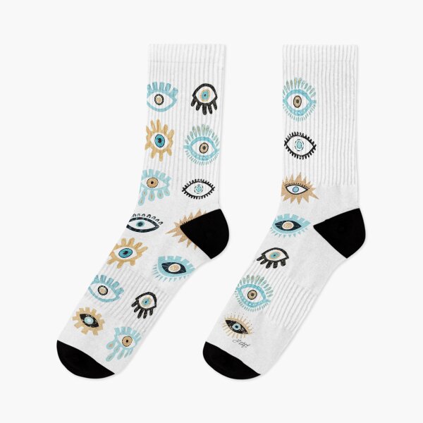 Item preview, Evil Eyes Illustration  designed and sold by Lindseykayco.