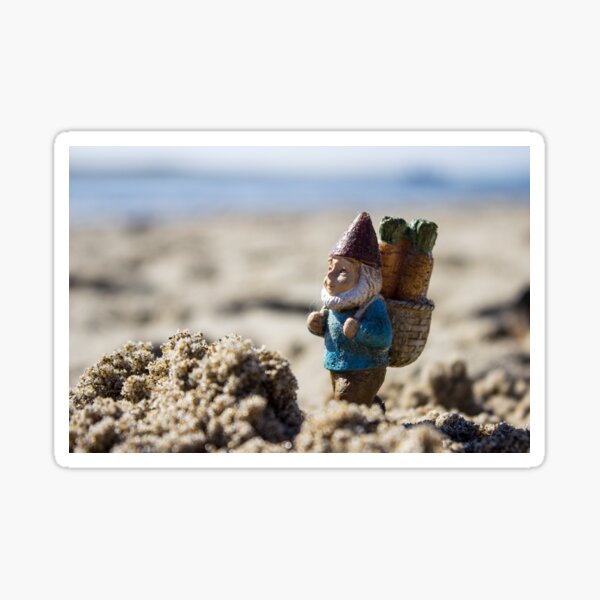 Sandy Mountain Gnome I Sticker