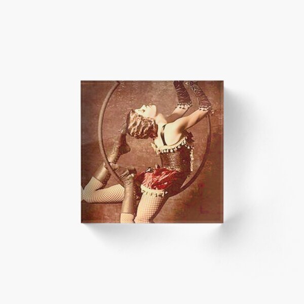 Trapeze Artist Acrylic Block