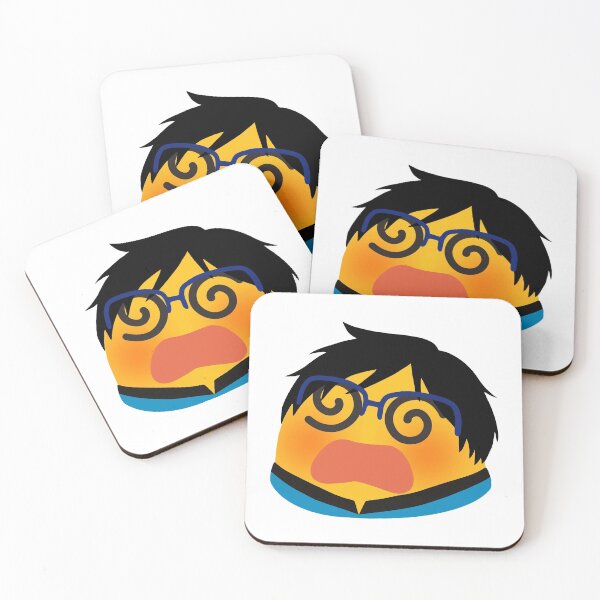 Item preview, Yuuri Blob Emoji designed and sold by caramel-merch.