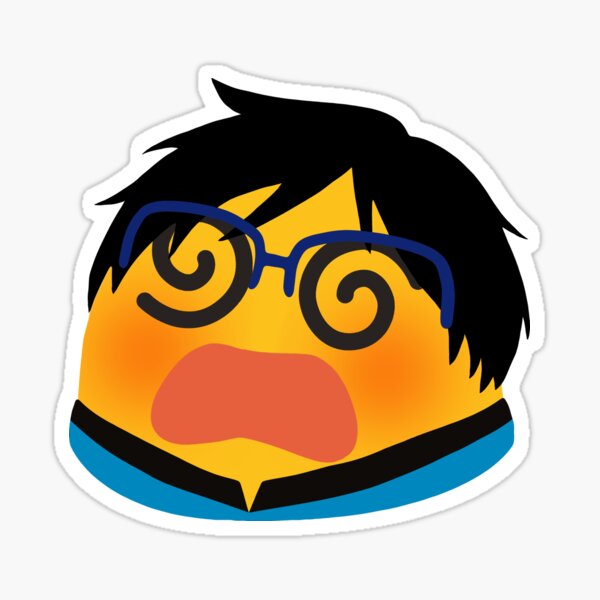 Item preview, Yuuri Blob Emoji designed and sold by caramel-merch.