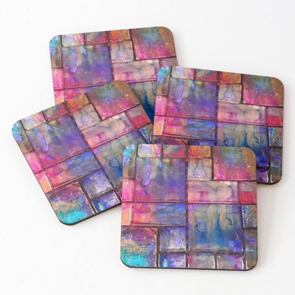 Item preview, Purple Mosaic designed and sold by Jan Pellizzer Creative Spirits Art.