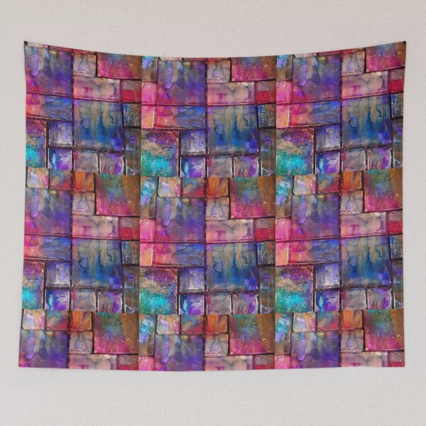 Item preview, Purple Mosaic designed and sold by Jan Pellizzer Creative Spirits Art.