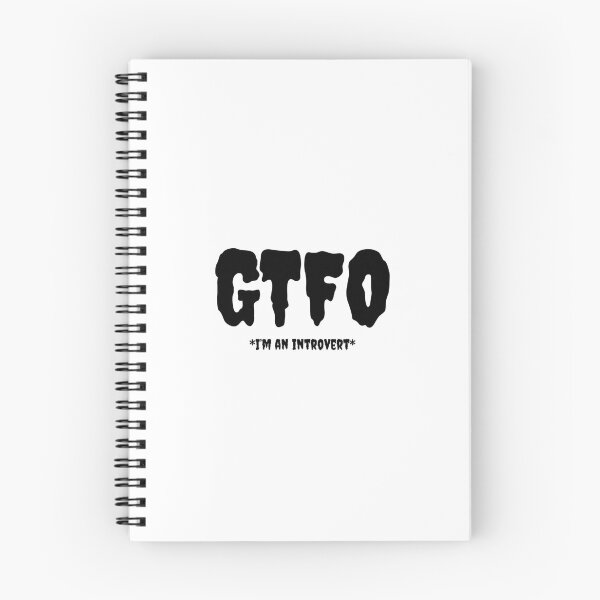 Item preview, GTFO I'm an introvert designed and sold by MrazTees.