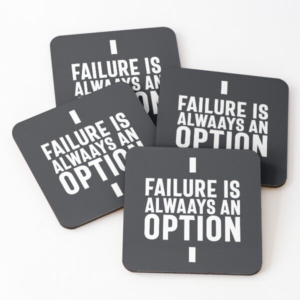 Item preview, Failure Is Always An Option, Startup Entrepreneur designed and sold by cidolopez.