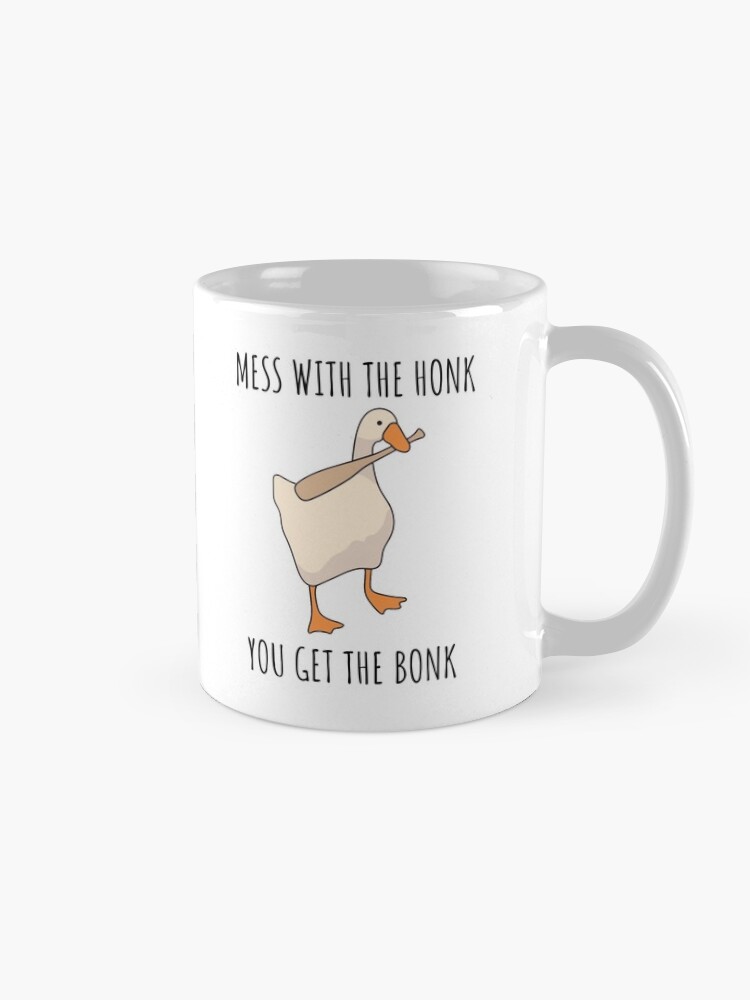 Alternate view of Goose Game| Mess With The Honk, You Get The Bonk Mug