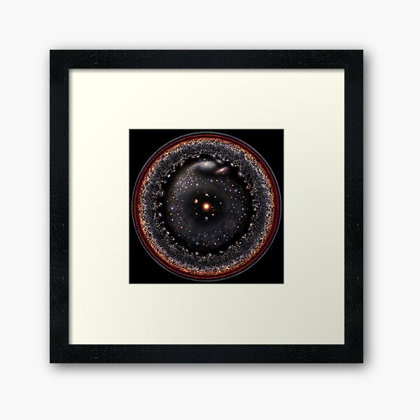 Item preview, Observable Universe Logarithmic Illustration (2018 Version!) designed and sold by Pablo Carlos Budassi.